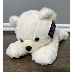 Glow Guards White Bear Plush Stuffed Animal Soft Cuddly Toy Kids